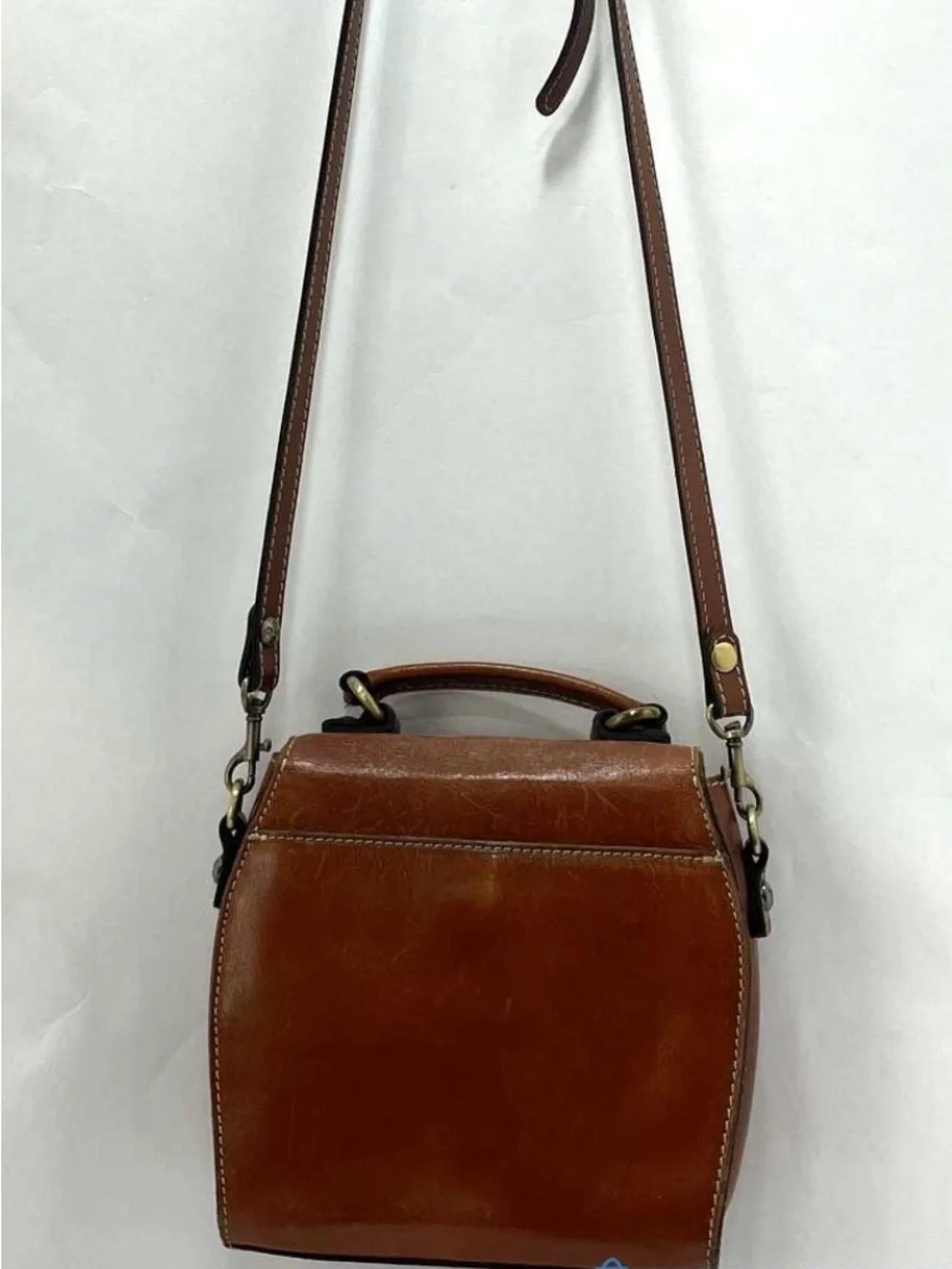 Patricia Nash Brown Leather  Crossbody - Picture 2 of 5